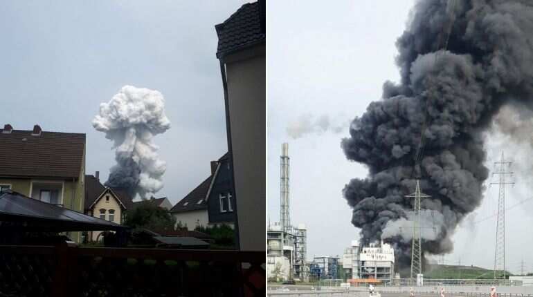 Germany: At least 1 dead, 16 injured in chemical park blast Germany: At least 1 dead, 16 injured in chemical park blast