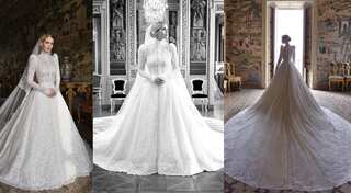 Wedding: Lady Kitty Spencer, Princess Diana’s niece, wore the dress of dreams
