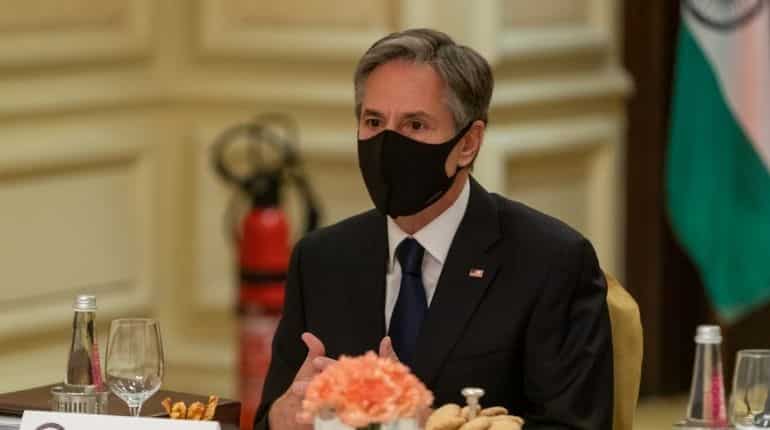 US Secretary of State Antony Blinken meets Dalai Lama's representative in Delhi