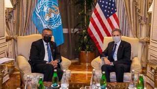 US Secretary of State Antony Blinken meets with WHO chief, supports probe into Covid origins 