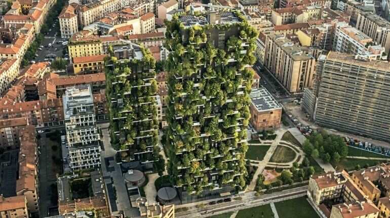 From living in Milan's vertical forest...