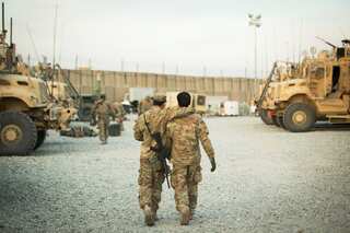 'Important milestone': First flight of Afghan interpreters arrives in US