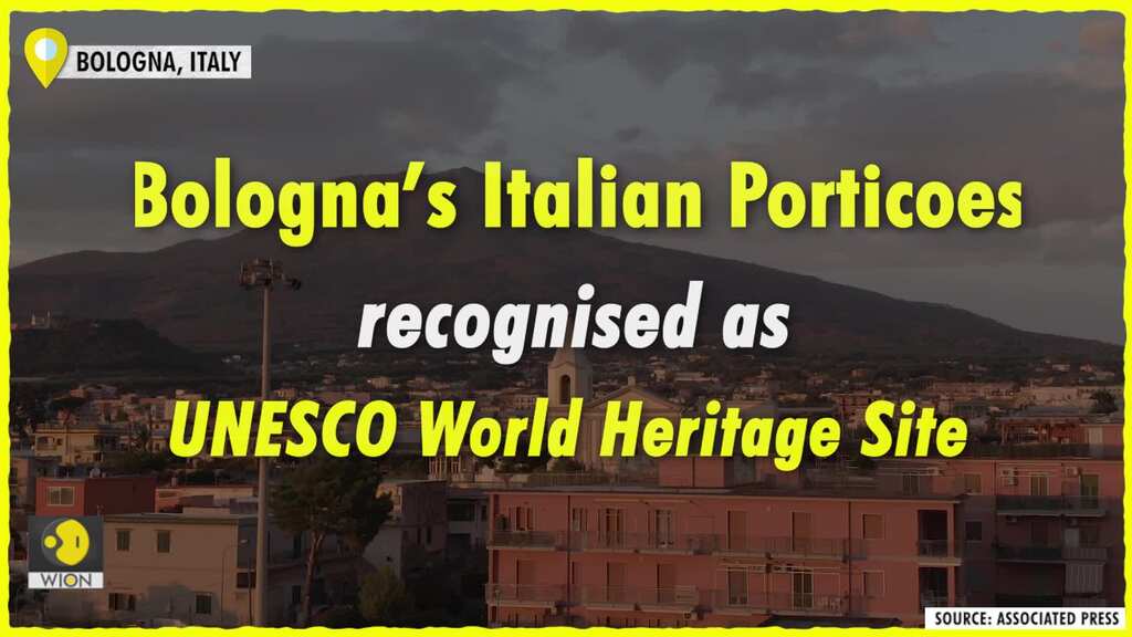 Bologna's porticoes earn UNESCO Heritage status | WION