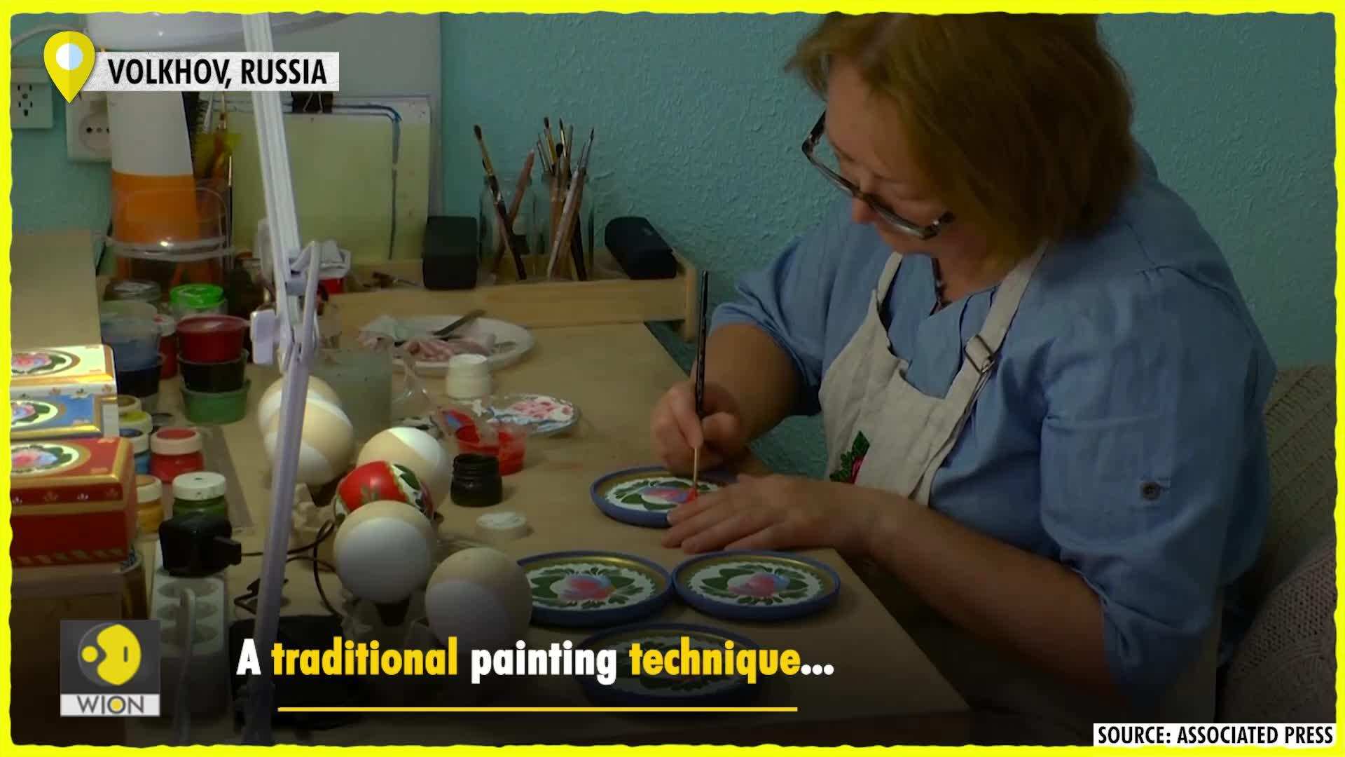 Romantic Russian flower-painting technique revived - Edge News