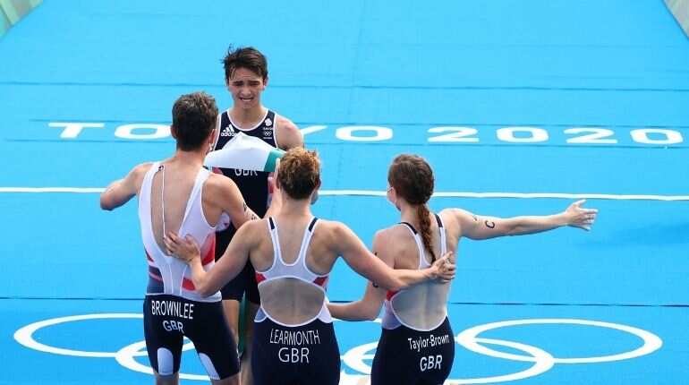 Tokyo Olympics, Triathlon: Britain win first-ever mixed-relay gold