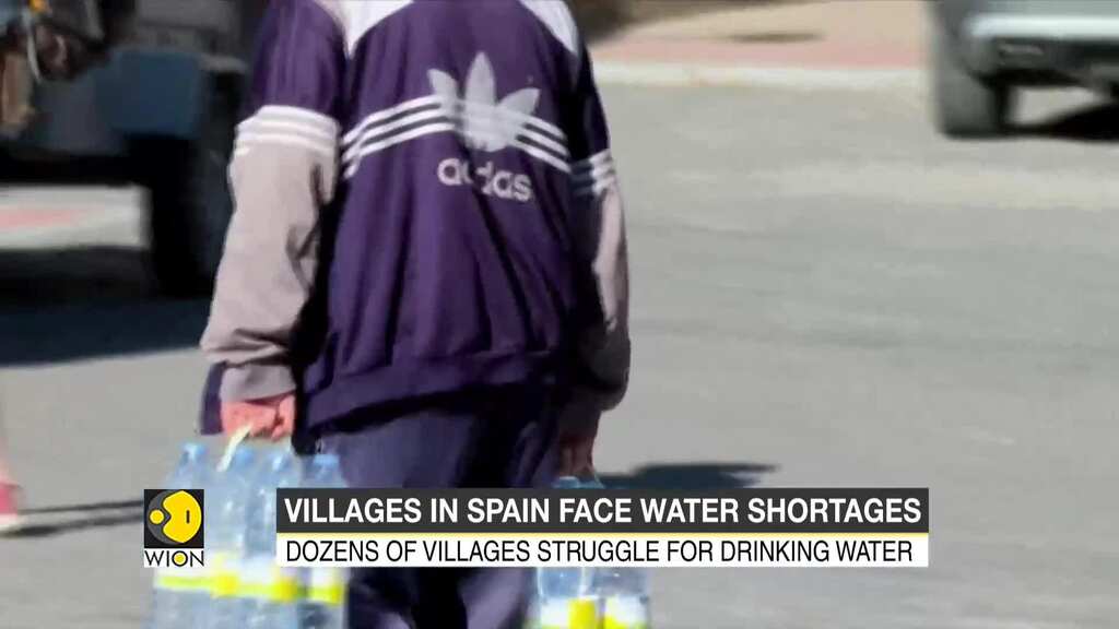 Residents forced to buy bottled water after Spain face water shortage