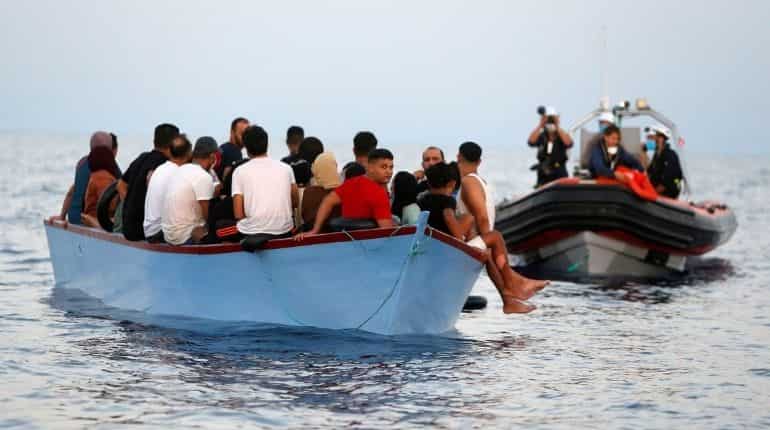 German NGO Sea-Watch rescues nearly 100 migrants overnight in Mediterranean German NGO Sea-Watch rescues nearly 100 migrants overnight in Mediterranean