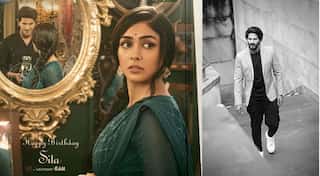 Birthday: Dulquer Salmaan wishes Mrunal Thakur with a first-look picture