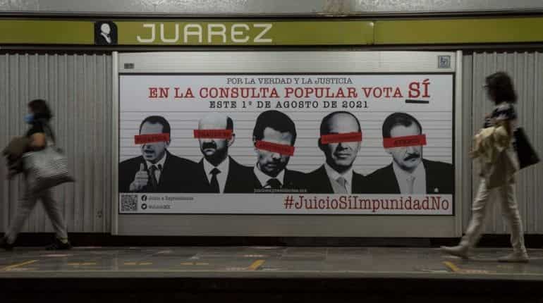 Mexico holds referendum on prosecuting ex-presidents Mexico holds referendum on prosecuting ex-presidents