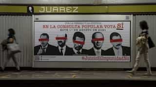 Mexico holds referendum on prosecuting ex-presidents