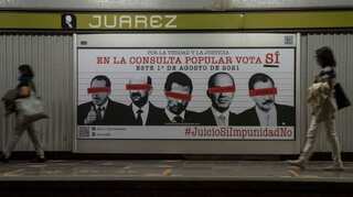 Mexico holds referendum on prosecuting ex-presidents
