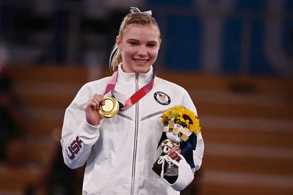 Tokyo 2020: America's Jade Carey wins women's gymnastics floor gold at Olympics