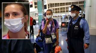 'Happy to be in safety,' says Belarus Olympic athlete Krystsina Tsimanouskaya