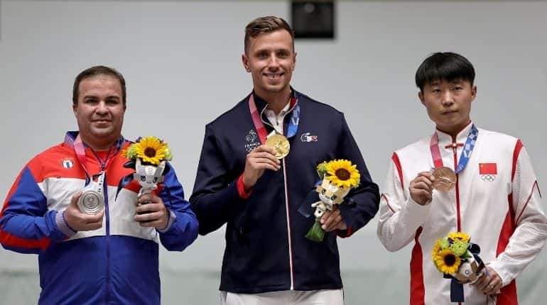 Olympics shooting: Jean Quiquampoix of France wins 25m rapid fire pistol gold Olympics shooting: Jean Quiquampoix of France wins 25m rapid fire pistol gold