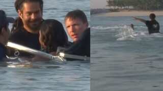 Watch: How Dubai's Crown Prince Sheikh Hamdan rescued his friend after he crash lands in water