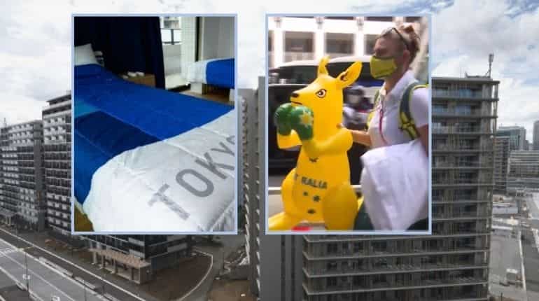 Tokyo 2020: Australian athletes damage Olympic village rooms; mascots go 'mysteriously' missing - watch Tokyo 2020: Australian athletes damage Olympic village rooms; mascots go 'mysteriously' missing - watch