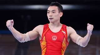 Tokyo Olympics gymnastics: China's Zou Jingyuan wins parallel bars gold
