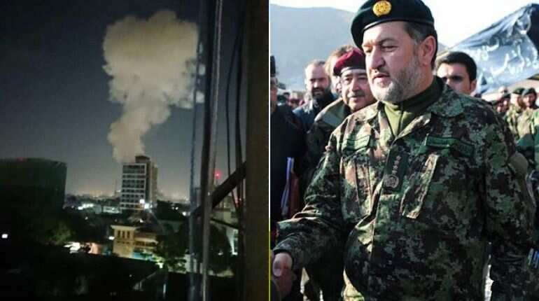Car bomb attack at Afghanistan defence minister’s house in Kabul, gunmen enter his house: Reports Car bomb attack at Afghanistan defence minister’s house in Kabul, gunmen enter his house: Reports