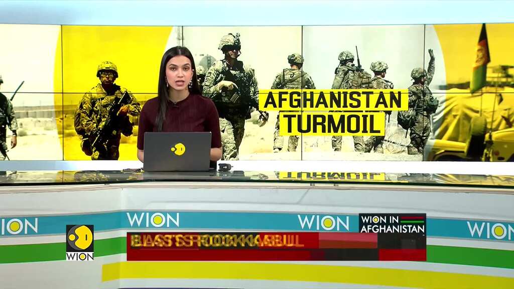 At least 10 people wounded after powerful blasts rocked Afghanistan's capital Kabul