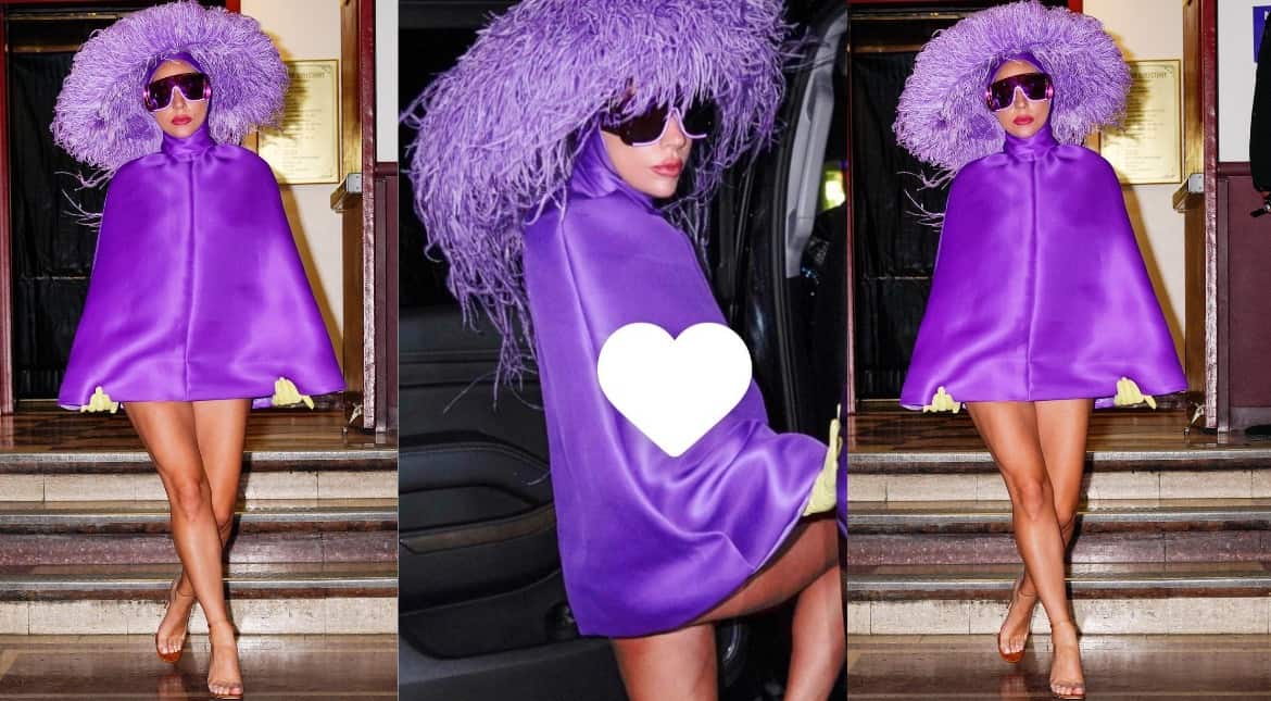Lady Gaga’s cape dress, Ostrich hat look is too quirky… even by her own standards! Lady Gaga’s cape dress, Ostrich hat look is too quirky… even by her own standards!