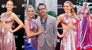 Blake Lively’s sparkly gown exudes princess-y vibe; see pics inside