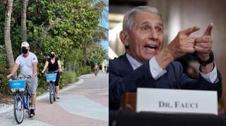 Coronavirus cases reach record high in US as Fauci fears another variant