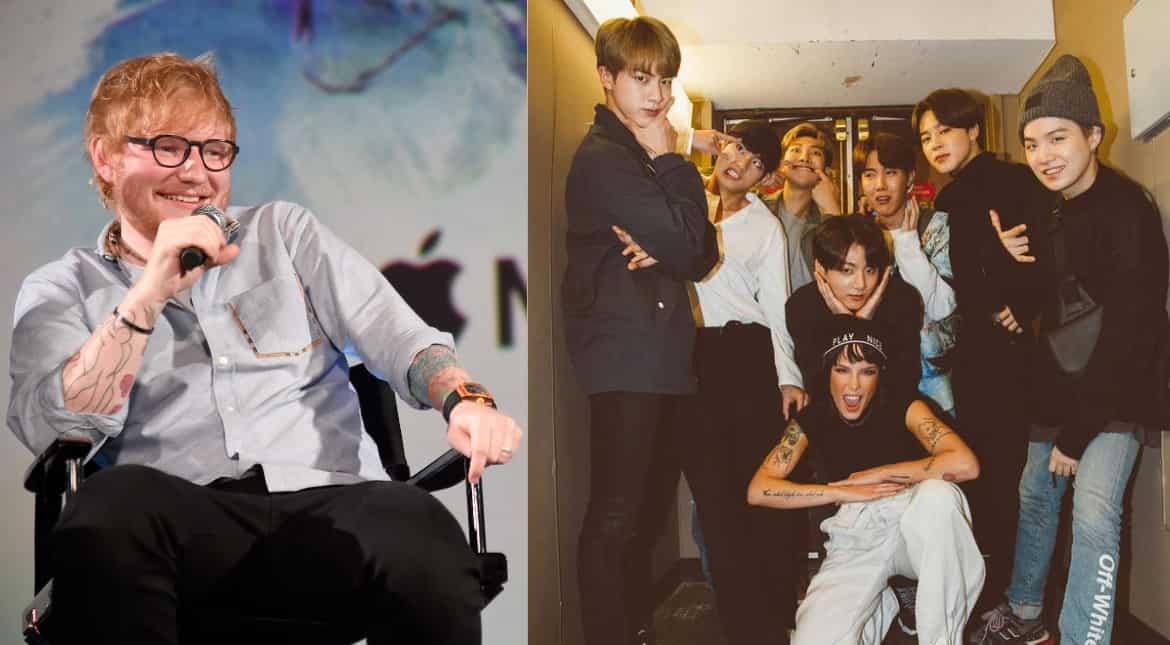 BTS: Ed Sheeran and Halsey are their best friends, says the K-Pop band