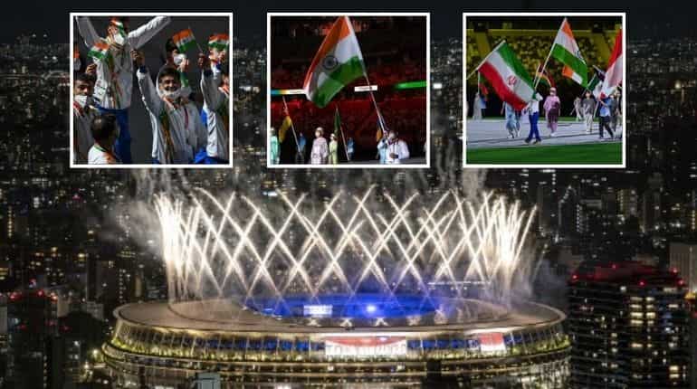 As Tokyo Olympics declared closed, see glimpses of India's flag bearer Bajrang Punia during closing ceremony