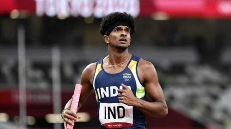 Indian 4x400m relay team