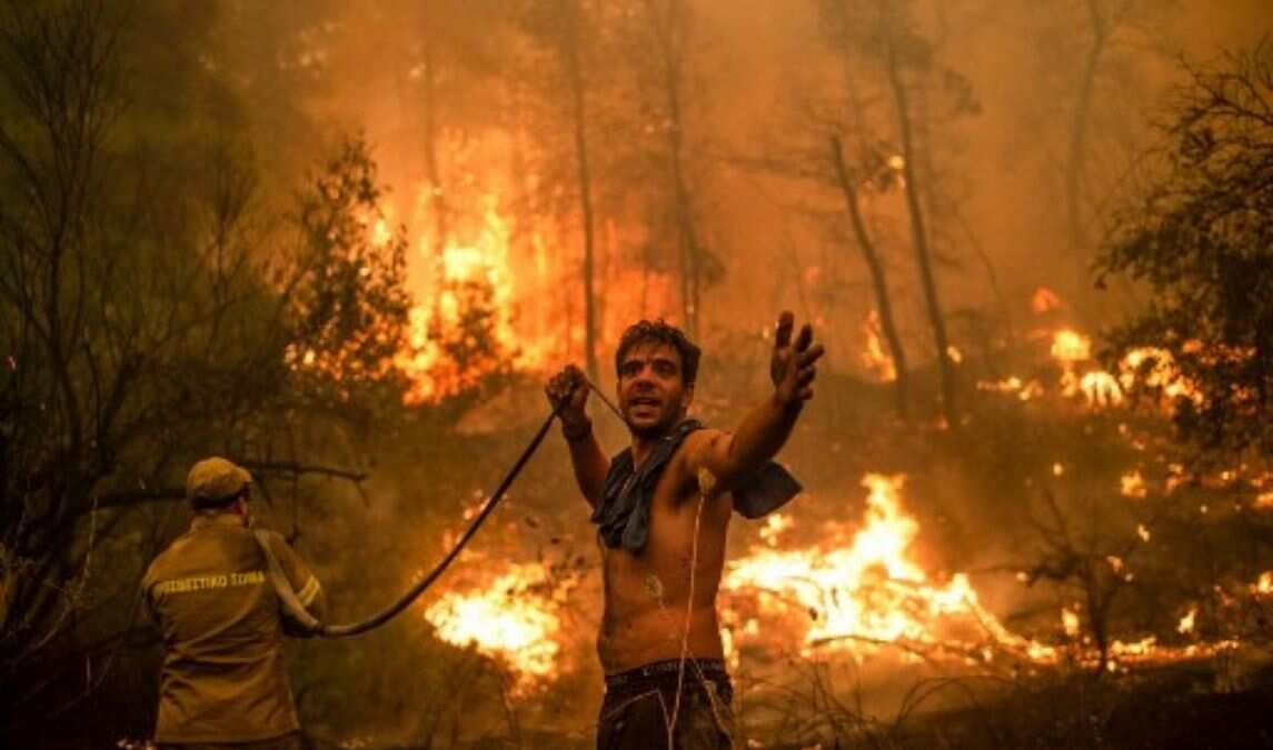Battling the blaze