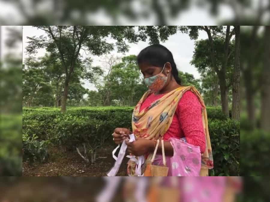 Pinky Karmakar, once an Olympic torchbearer now works as a daily wage labourer in Assam