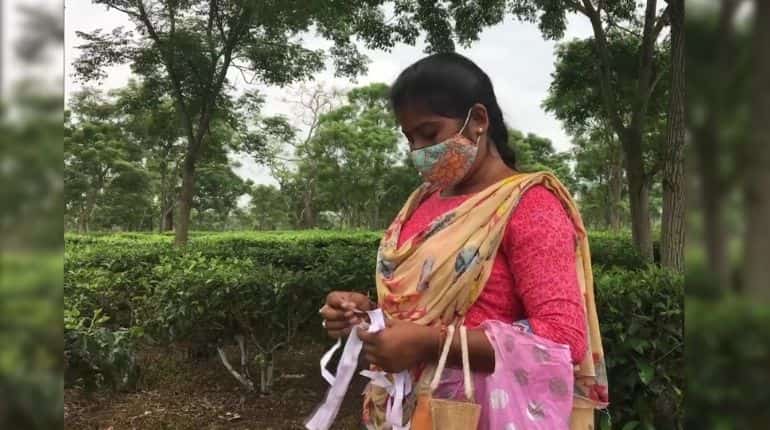 Pinky Karmakar, once an Olympic torchbearer now works as a daily wage labourer in Assam