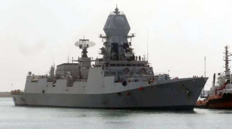 INS Kochi reaches Saudi Arabia for maiden naval exercise between the two countries INS Kochi reaches Saudi Arabia for maiden naval exercise between the two countries