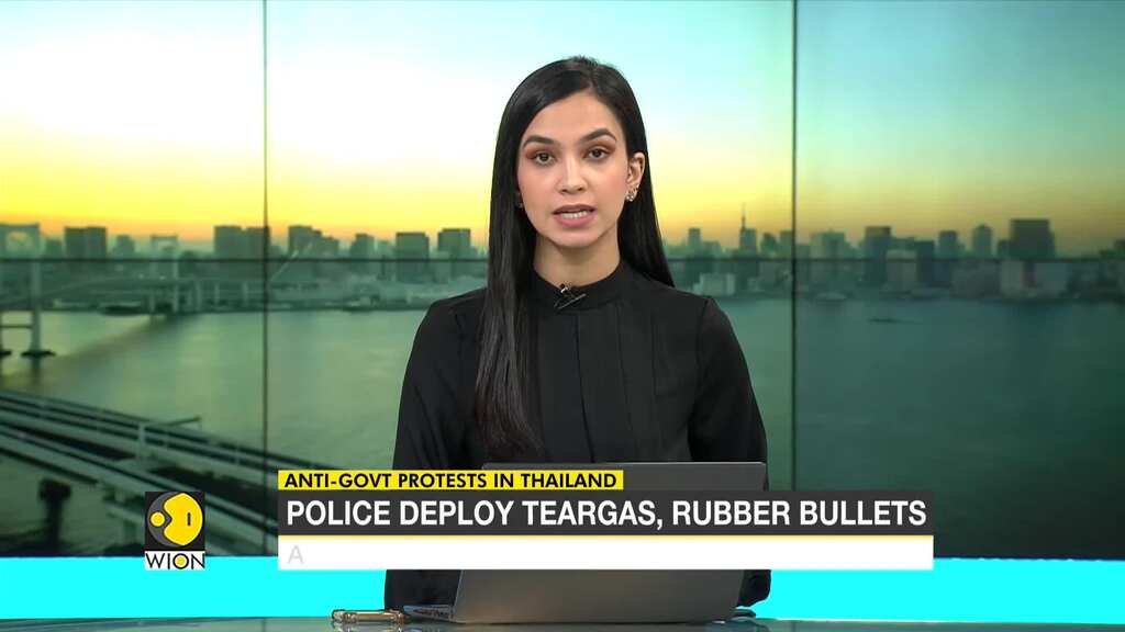 Thailand protesters clash with riot police over govt's pandemic response