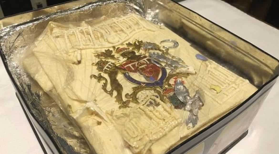 A slice of history: Prince Charles and Princess Diana cake sells for £1,850 A slice of history: Prince Charles and Princess Diana cake sells for £1,850