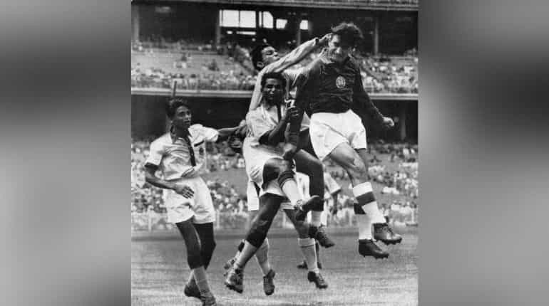 Indian football in FIFA World Cup, and Olympics - 1956