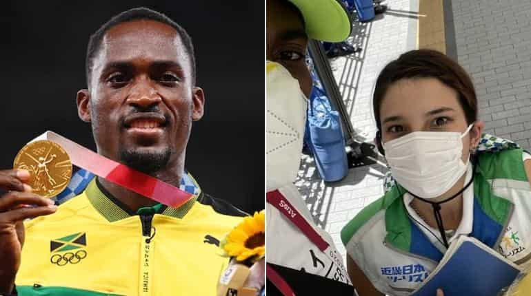 Jamaican athlete thanks Tokyo 2020 volunteer who paid his taxi money Jamaican athlete thanks Tokyo 2020 volunteer who paid his taxi money