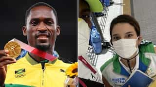 Jamaican athlete thanks Tokyo 2020 volunteer who paid his taxi money
