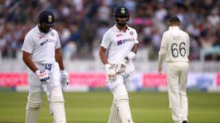 Cricket - Rohit, Rahul register over 100-run opening stand, India's first outside Asia since 2011