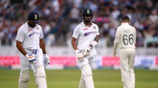 Cricket: INDvsENG, 2nd Test- KL Rahul, Rohit Sharma fire as India make England bowlers toil at Lord's