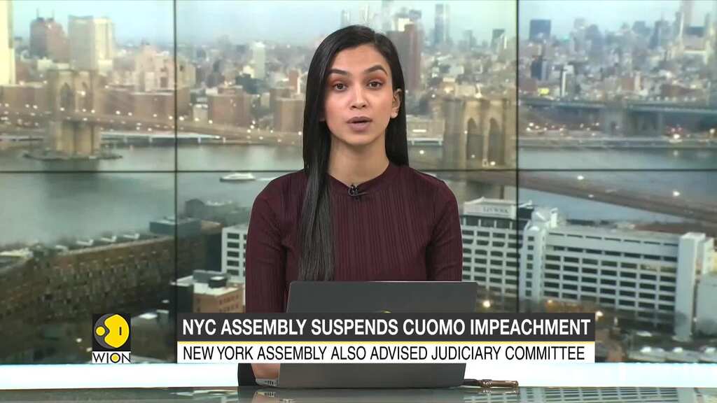 NYC assembly suspends Andrew Cuomo impeachment