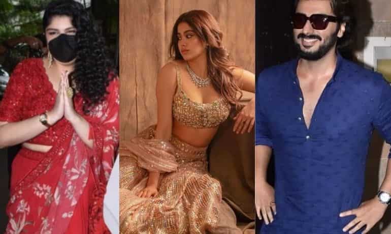 Arjun Kapoor,  Khushi, Anshula arrive at Rhea Kapoor & Karan Boolani wedding