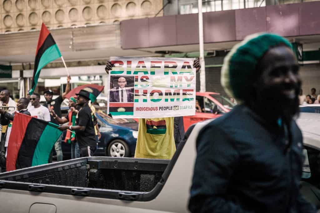 Nigeria separatists suspend protest call Nigeria separatists suspend protest call