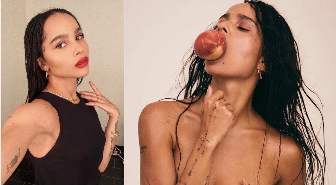 Zoe Kravitz, of 'Big Little Lies' fame, has lost track of her tattoos Zoe Kravitz, of 'Big Little Lies' fame, has lost track of her tattoos