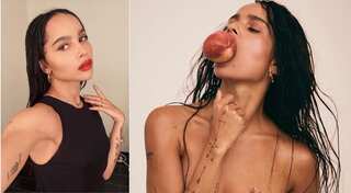 Zoe Kravitz, of 'Big Little Lies' fame, has lost track of her tattoos