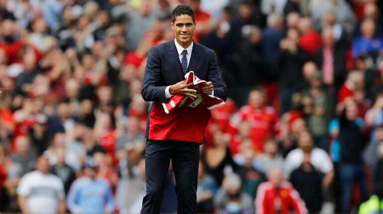 Football - Star defender Raphael Varane joins Manchester United on a four-year deal