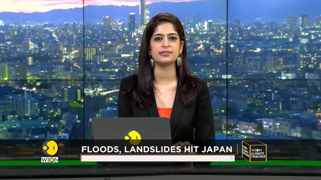 Millions urged to seek shelter as floods and landslides hit Japan