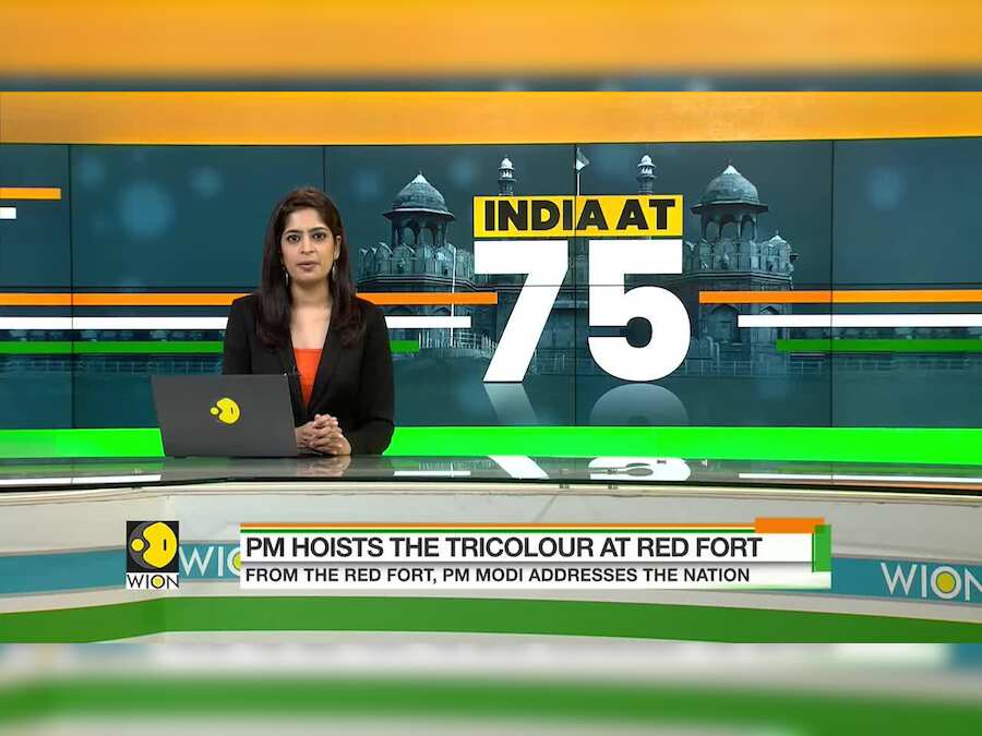 India celebrates 75th Independence Day, PM Modi hoists the tricolour at Red Fort