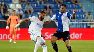 Football: Karim Benzema double helps Real Madrid to winning start at Alaves