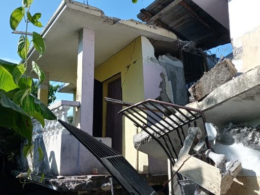 Severe damage caused